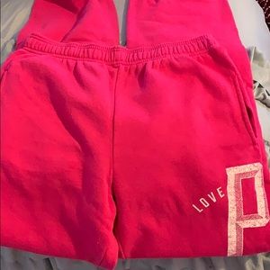 VS pink sweatpants